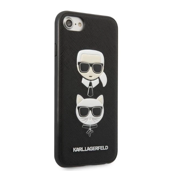 Чохол Etui Karl Lagerfeld KLHCI8SAKICKCBK для iPhone 7/8 / SE 2020 / SE 2022 Saffiano Karl