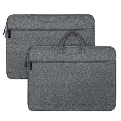 DUX DUCIS LBTC - laptop bag 13-13.9" Horizontal Handbag - dark gray