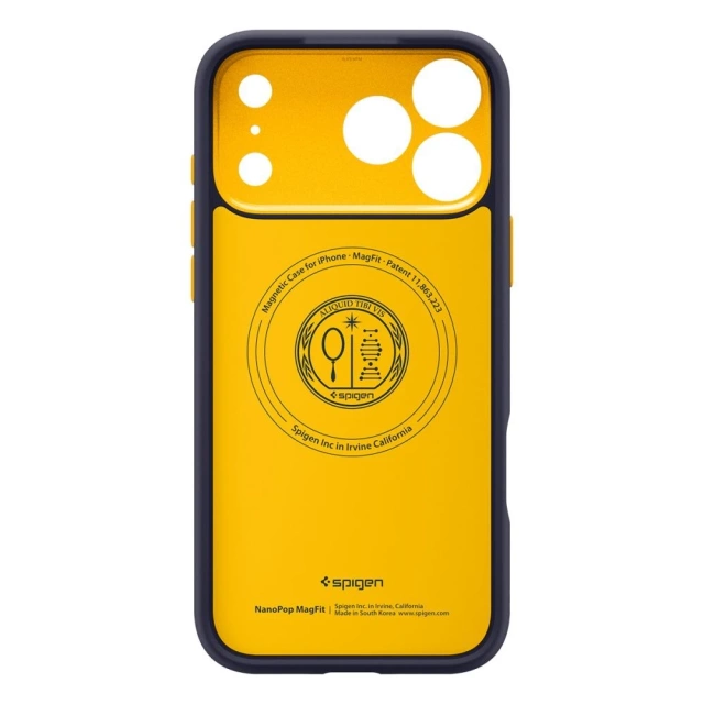 Etui Ochronne do iPhone 17 Pro Spigen Nano Pop MagSafe Blueberry Navy