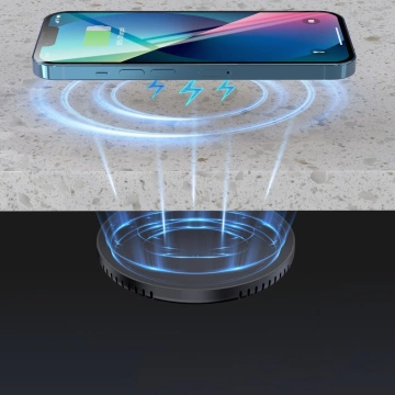 Choetech Untertisch-Induktionsladegerät 10W EU Ladegerät mit Stromkabel schwarz (T590-F)