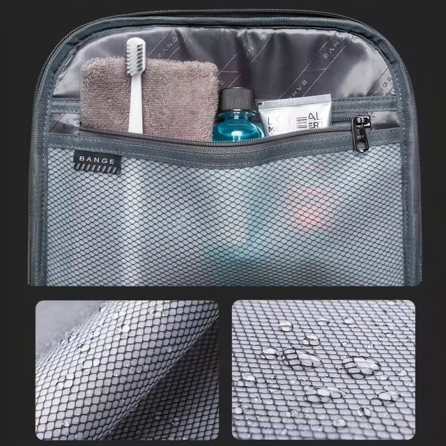 Bange vodeodolný batoh na notebook taška na notebook 17" cestovná rozšíriteľná 49x33x6 cm do pracovného školského lietadla pánska dámska čierna