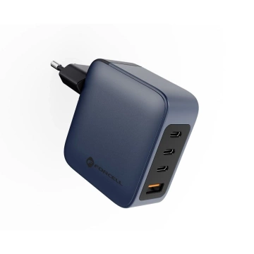 Nabíjačka Forcell GaN 100W 3xUSB-C 1xUSB-A PD QC SFC