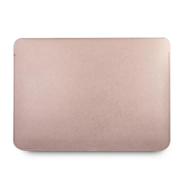 Guess Sleeve GUCS13PUSASPI 13" pink/pink Saffiano Script
