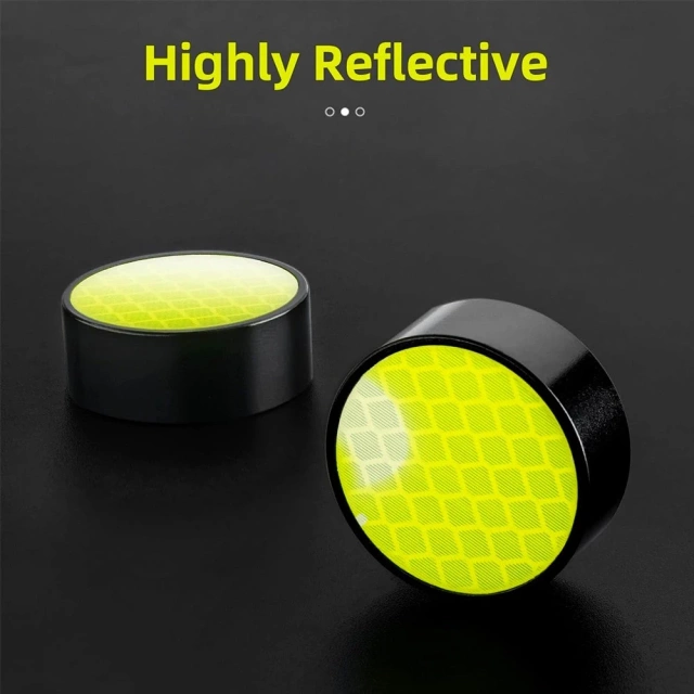 Велосипедні ручки Rockbros 40720007001 зі світловідбивачем - чорні