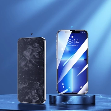 Tvrdené sklo Joyroom Knight 2,5D FS TG na celú obrazovku pre iPhone 14 Plus (JR-DH03)