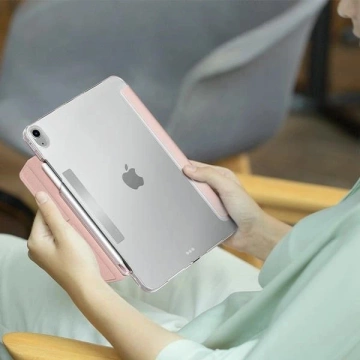 Etui Ochronne do iPad Air 11" (2024) UNIQ Camden Click Fioletowe