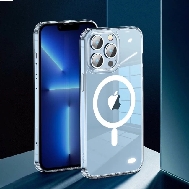 Joyroom Mingkai Series Rugged MagSafe Case für iPhone 13 (6.1") Transparent (JR-BP960)