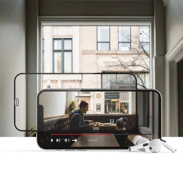 Gehärtetes Glas hofi glass pro iphone 13/13 pro schwarz
