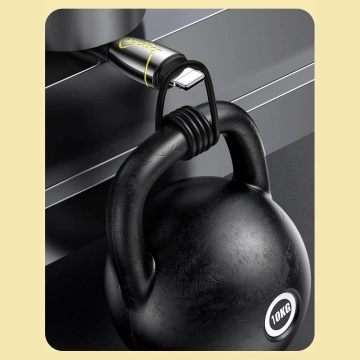 USB kábel zo série Joyroom Mermaid - Lightning 2,4A 1,2m čierny (S-1230K6)