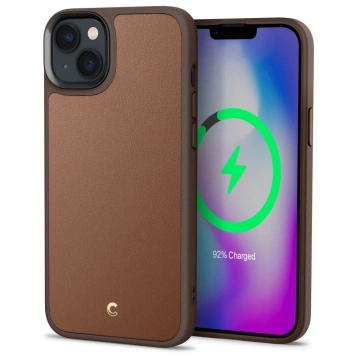 Etui Spigen Cyrill Kajuk Mag MagSafe do Apple iPhone 14 Plus sedlo hnědé