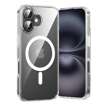 Ochranný kryt pro iPhone 16 Vention MagSafe průhledný, lehký a odolný