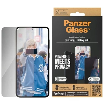 5D загартоване скло для Samsung Galaxy S24 SAFE від PanzerGlass Privacy