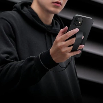 Чохол UNIQ Heldro iPhone 12 Pro Max 6.7" black / midnight black Antimicrobial