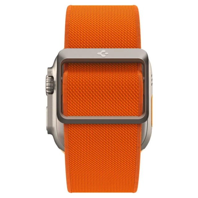 Pasek Spigen Fit Lite Ultra pro Apple Watch 4 / 5 / 6 / 7 / 8 / se / ultra (42 / 44 / 45 / 49 mm) Oranžový