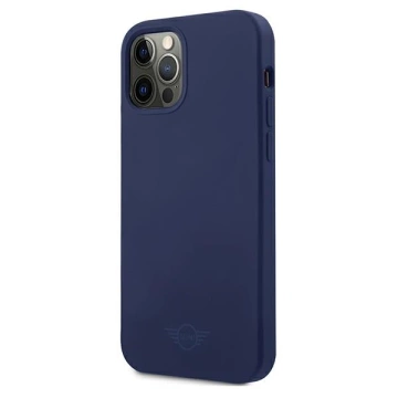 Silicone Tone On Tone hardcase phone case for iPhone 12/12 Pro navy blue/navy