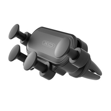 Gravity holder for the car Car holder XO C41 for the smartphone to the grille Black