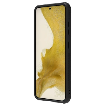 Nillkin Textured S Case für Samsung Galaxy S23 gepanzerte Hülle mit Kameraabdeckung schwarz