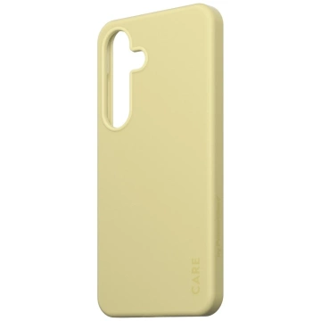 Чохол CARE для Samsung Galaxy S25 від PanzerGlass Fearlessly Magnetic жовтого кольору