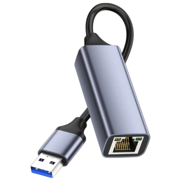 Адаптер USB до Ethernet Alogy Network Card LAN RJ45 GIGABIT 1000MBPS Black