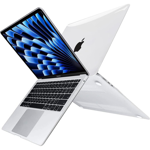 Чохол для Macbook Air 15 M2 2023 A2941 Case Housing Cover Clear Alogy Hard Cover Transparent
