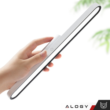 Lamp Alogy Magnetic LED Light magnetic under-cabinet LED strip lamp furniture lighting on the wall with a magnet for the kitchen room wardrobe White