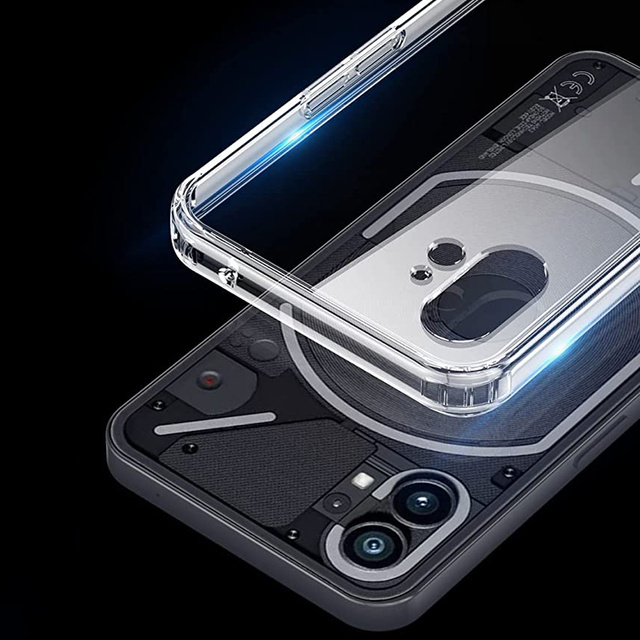 Alogy Hybrid Clear Case for Nothing Phone 1 Transparent