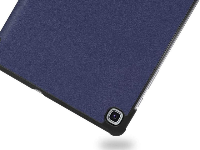 Alogy Book Cover Case pro Samsung Galaxy Tab S6 Lite 10.4 P610 / P615 Navy Blue Glass