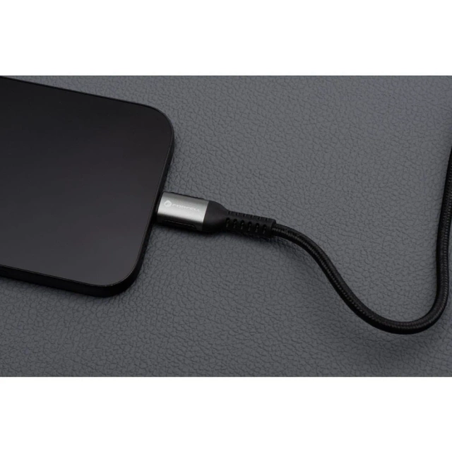 Kabel USB-C k USB-C Forcell 100W 5A QC 4.0 PD nylonový 3m pro notebook