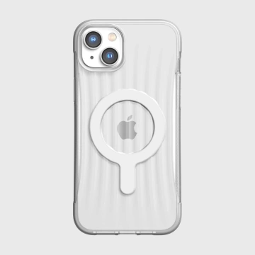 Raptic Clutch Built Case iPhone 14 Plus mit transparenter MagSafe-Rückseite
