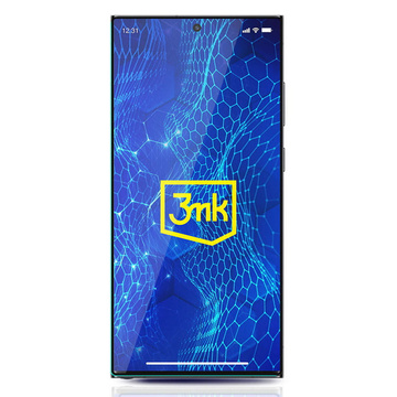 Tvrzené sklo pro Samsung Galaxy S24 Ultra 3mk HardGlass Max Lite™ 9H na celou obrazovku