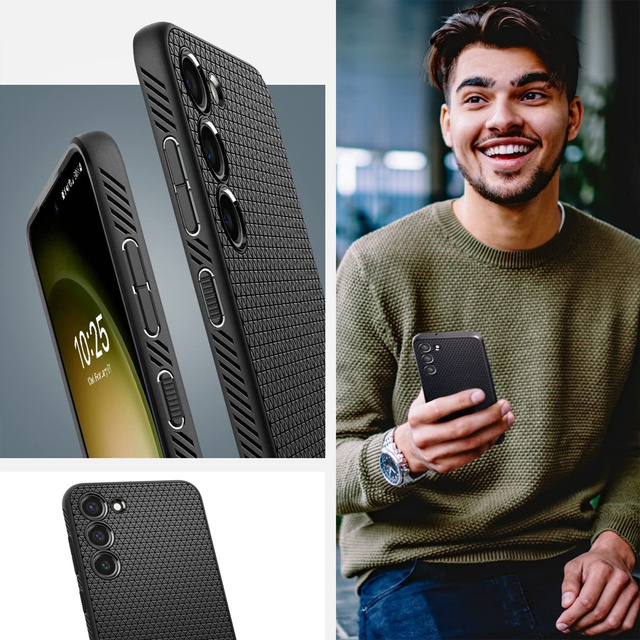 Etui Spigen Liquid Air pre Samsung Galaxy S23 Matte Black