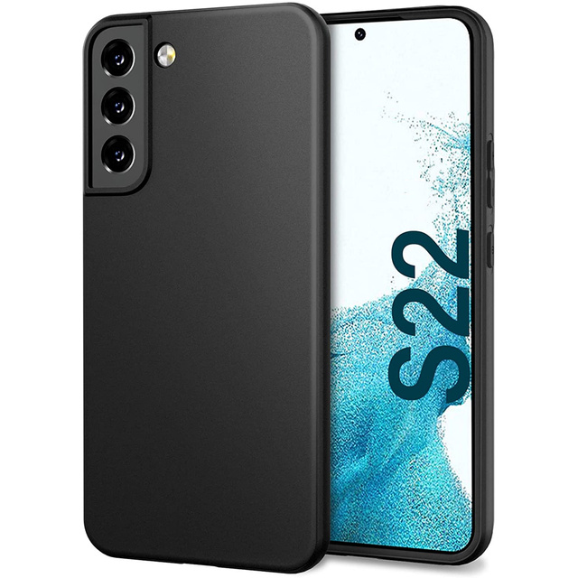 3mk matné puzdro pre Samsung Galaxy S22 Black