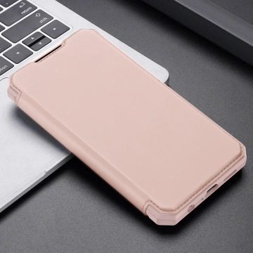 Чохол кобура DUX DUCIS Skin X з фліп-чохлом для Samsung Galaxy A72 4G рожевий