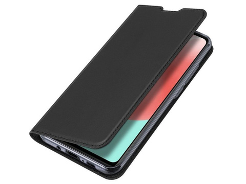 Etui ochronne z klapką Dux Ducis Skin skórzane do Samsung Galaxy A41 Czarne