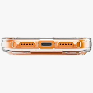 Etui UNIQ Heldro Air do iPhone 17 Pro MagClick Charging Pomarańczowy