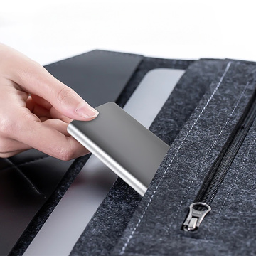 Pouzdro diskového adaptéru SSD Bay NGFF m.2 USB 3.1 USB-C Type-C 2230-2280 mm stříbrná