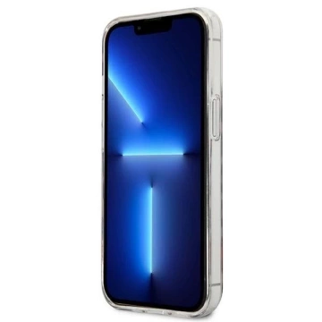 Guess GUHCP13LHSLEOP iPhone 13 Pro / 13 6,1" růžové / růžové pevné pouzdro Leopard