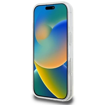 Чохол Karl Lagerfeld для iPhone 16 Pro Max 6.9" White MagSafe Hardcase IML Metal Karl Head