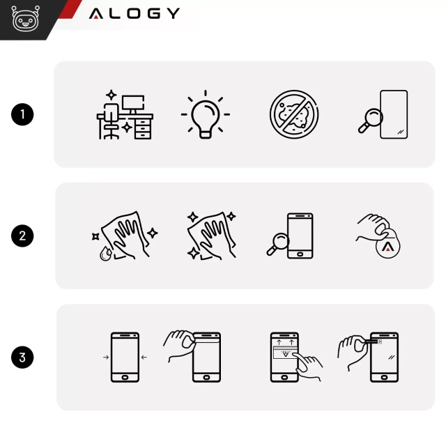 Folia "MATOWA" do Samsung Galaxy S25 Hydrożelowa Alogy HydroSkin Matte Pro™ na ekran do etui "BEZ ODCISKU PALCÓW"