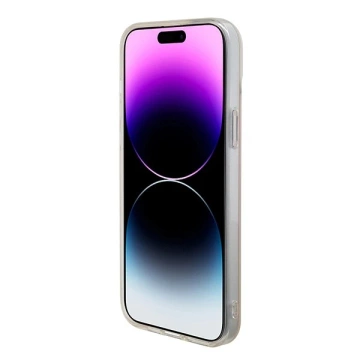 Etui Guess GUHMP15MHITSP für iPhone 15 Plus 6,7" Hardcase IML Iridescent MagSafe rot/rosa