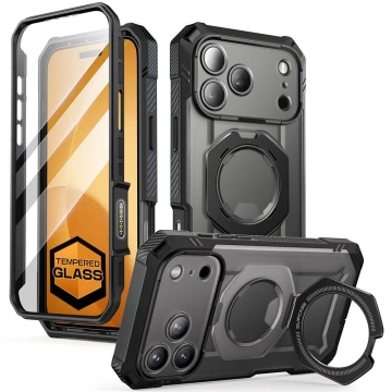 Etui Supcase UB Grip Pro Mag MagSafe do iPhone 17 Pro Black
