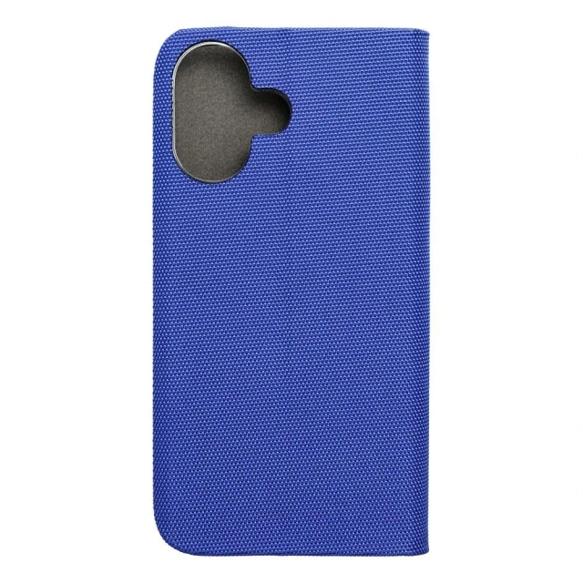 SENSITIVE pouzdro na iPhone 16 modré s 360° stojánkem