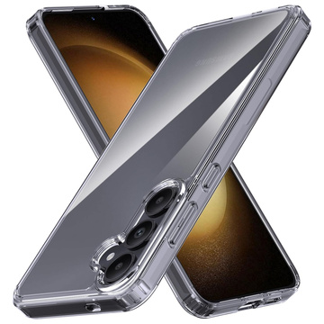 Hülle für Samsung Galaxy S24 Plus 3mk Armor Case Klares Gehäuse gepanzerte Rückseite transparent
