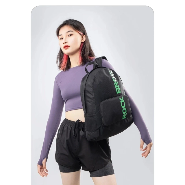 Rockbros H10-BK 18L Foldable Ergonomic Backpack – Black