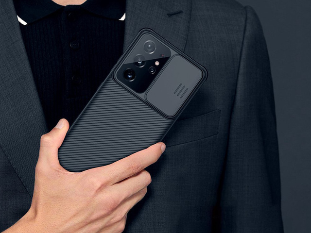 Kryt Nillkin CamShield Pro pre Samsung Galaxy S21 Ultra Black