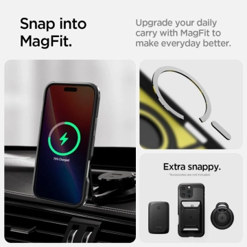 Etui Spigen Tough Armor Mag MagSafe pre Apple iPhone 16 Pro Black