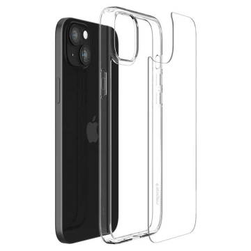 Kryt Spigen Airskin Hybrid pro Apple iPhone 15 Plus - průhledný