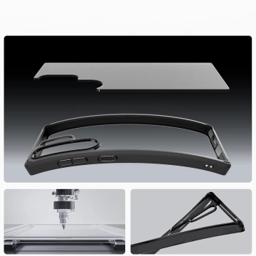 Samsung Galaxy S25 Ultra Spigen Ultra Hybrid Case Cover Frost Black