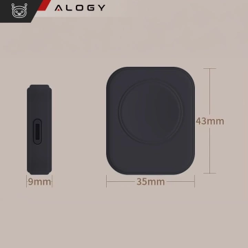 HUB splitter Alogy Adaptér pro počítačový notebook s USB-C na 3x USB-A 2.0 1x USB-A 3.0 šedý