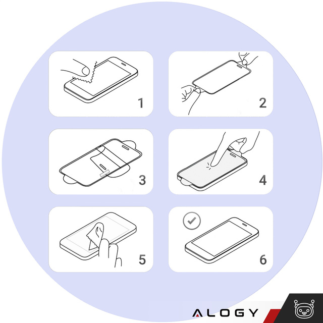 Загартоване скло для Samsung Galaxy S24 Plus 3x протектор екрану 2x об’єктив камери Lens Pro 9H Alogy Glass Set